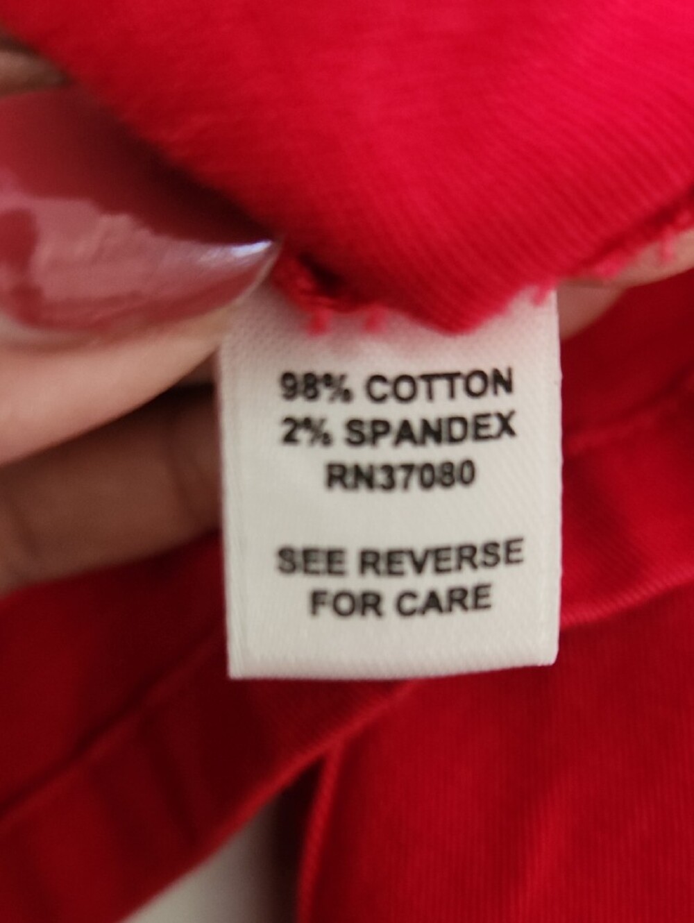 Cato Red Button-Front Jean Jacket - Picture 10 of 11